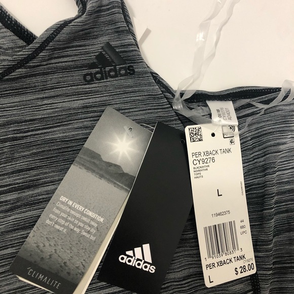 Adidas training tank top size Large - Picture 3 of 5